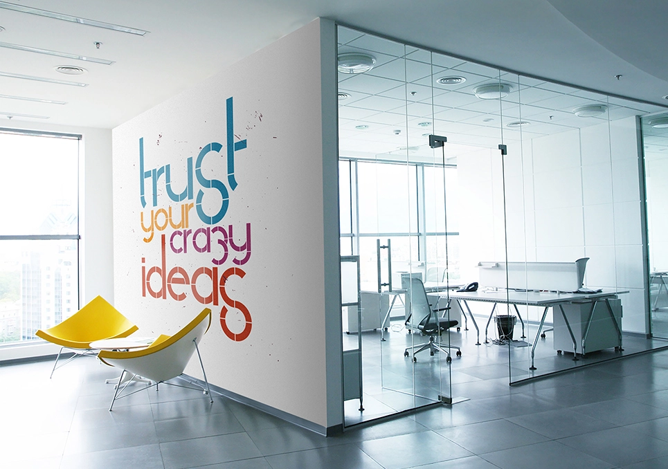 Kreator Ścian wizualizacja druku na ścianie - trust your crazy ideas