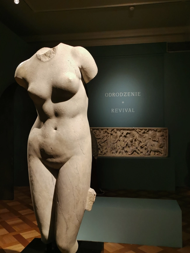 Wydruk napisów na potrzeby wystawy ,,Przebudzeni'' w Zamku Królewskim w Warszawie.