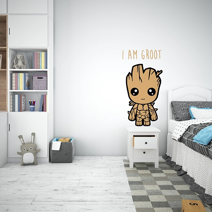 Kreator Ścian wizualizacja druku na ścianie - groot